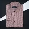 Men's Shirt - Mate Maroon / chocolate / coffee