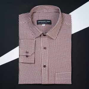 Men's Shirt - Mate Maroon / chocolate / coffee