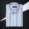 Men's Shirt - Blue Striped